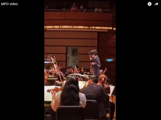 Symphonic Anime IV Is Hakken serving as a symphony conductor?